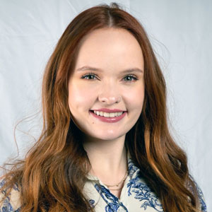 Potrait photo og graduate student Sarah Pryor
